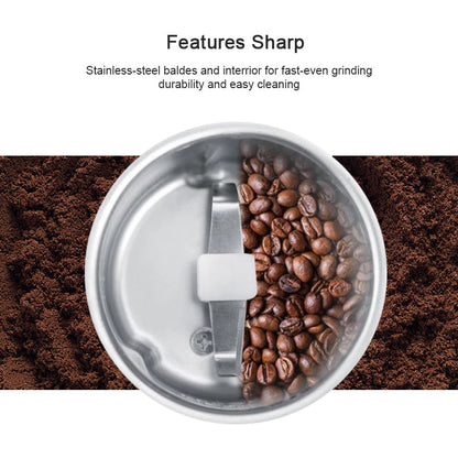 Portable Electric Coffee Bean and Spice Grinder