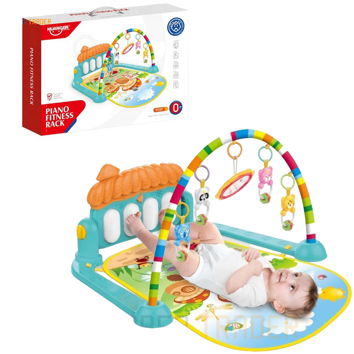 Kick & Play Baby Piano Gym