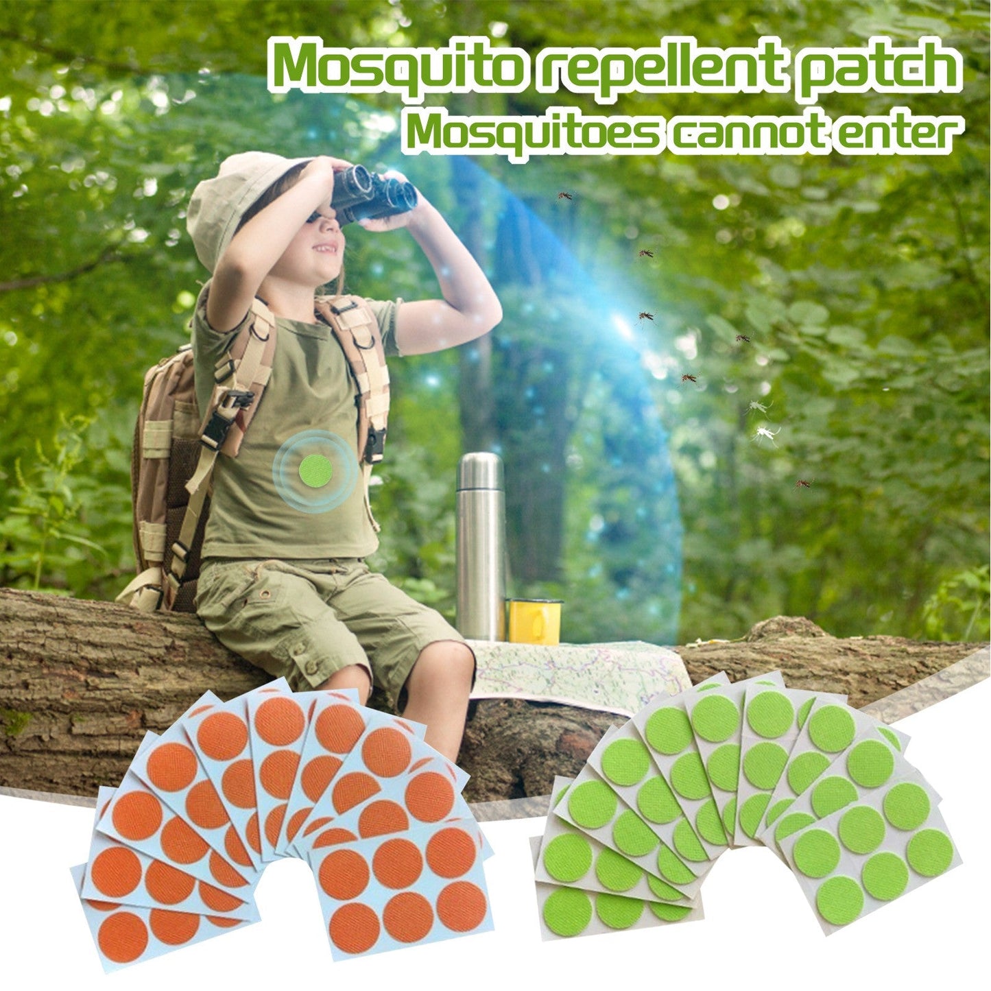 Mosquito Repellent Patch - Natural Formula