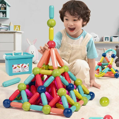 Magnetic Sticks Building Blocks For Kids Early Development