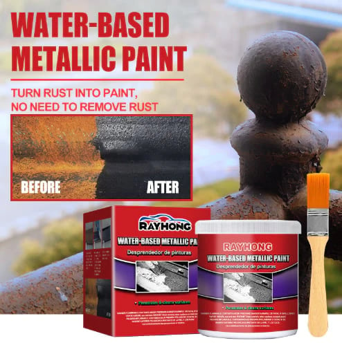 Rust Converter Metallic Paint